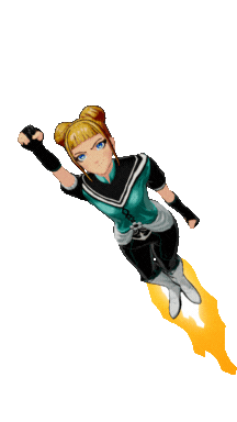 Anime girl GIF download with Krikey AI tools how to create a GIF online