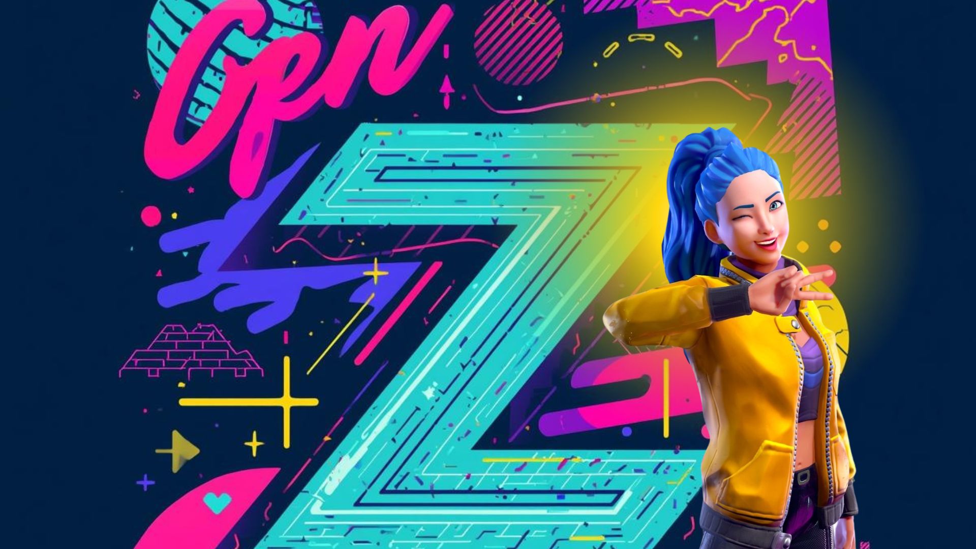 Gen Z Graphic Design with Krikey AI Animation: quick, engaging, video-first visuals, 3D, and motion graphics.