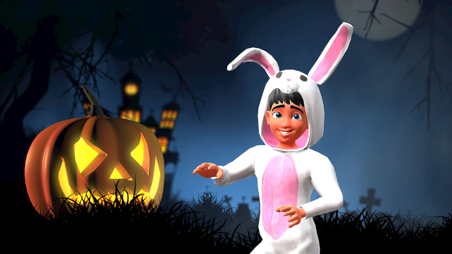 Halloween Pumpkin animation with Krikey AI Halloween video generator