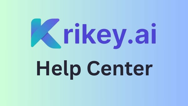 Krikey AI Help Center 