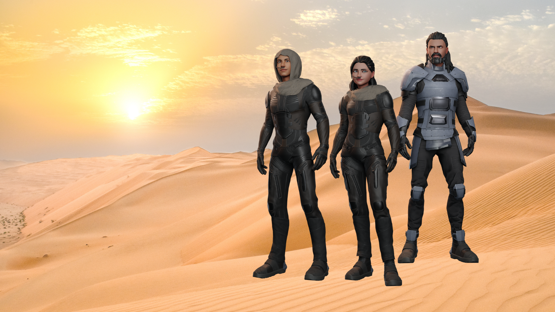 Re-create iconic scenes from Hollywood and gaming culture with Krikey AI's NPC Generator